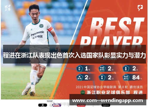 程进在浙江队表现出色首次入选国家队彰显实力与潜力