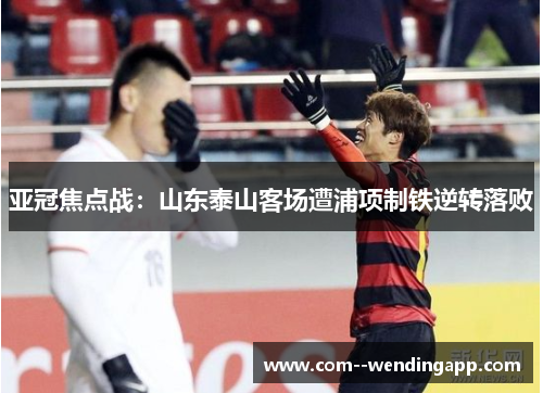 亚冠焦点战:山东泰山客场遭浦项制铁逆转落败 亚冠焦点战:山东泰山客场遭浦项制铁逆转落败